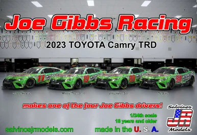 1/24 Joe Gibbs Racing 2023 Toyota Camry "Interstate - Salvinos JR Models