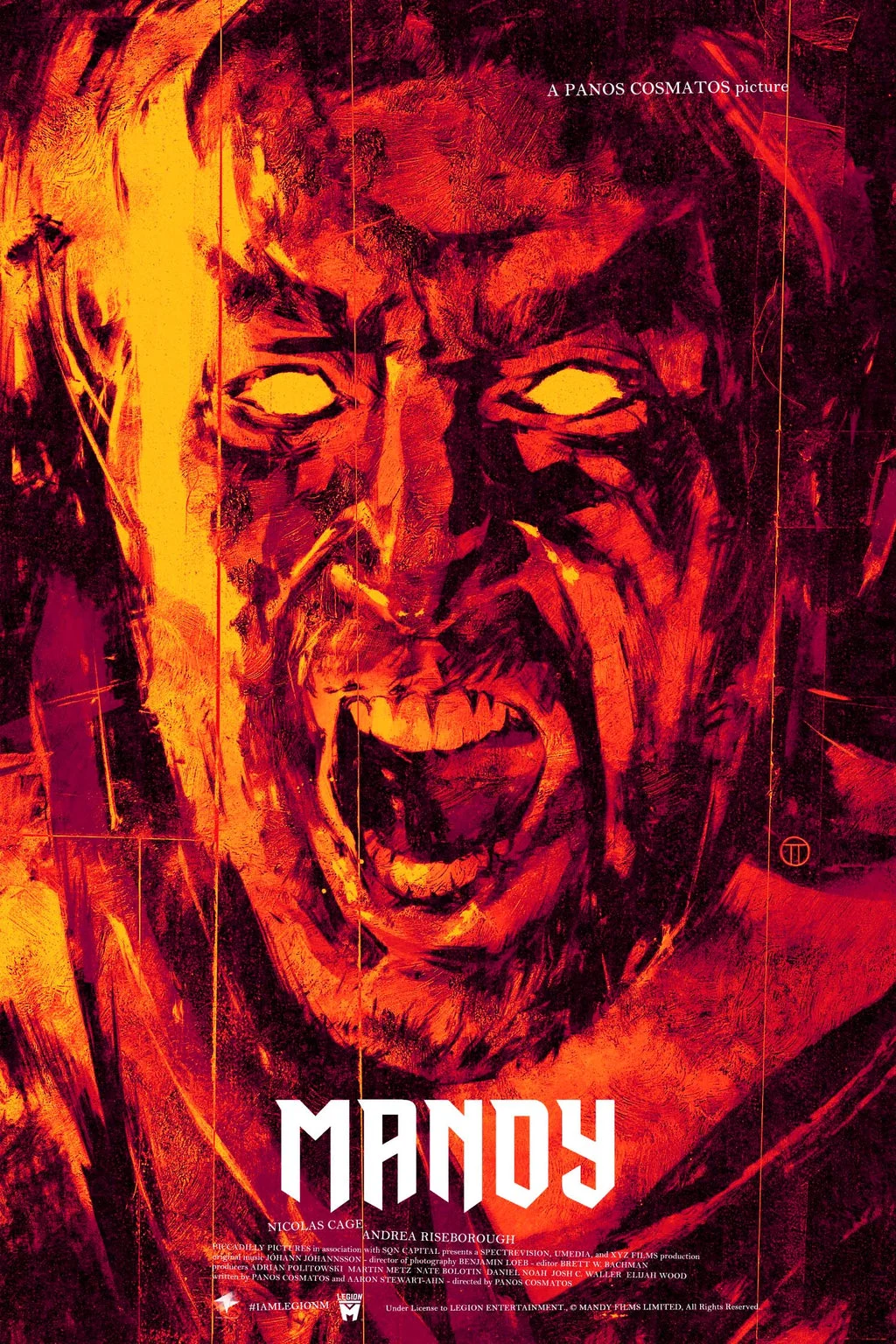 Mandy Variant Poster - Julian Totino Tedesco