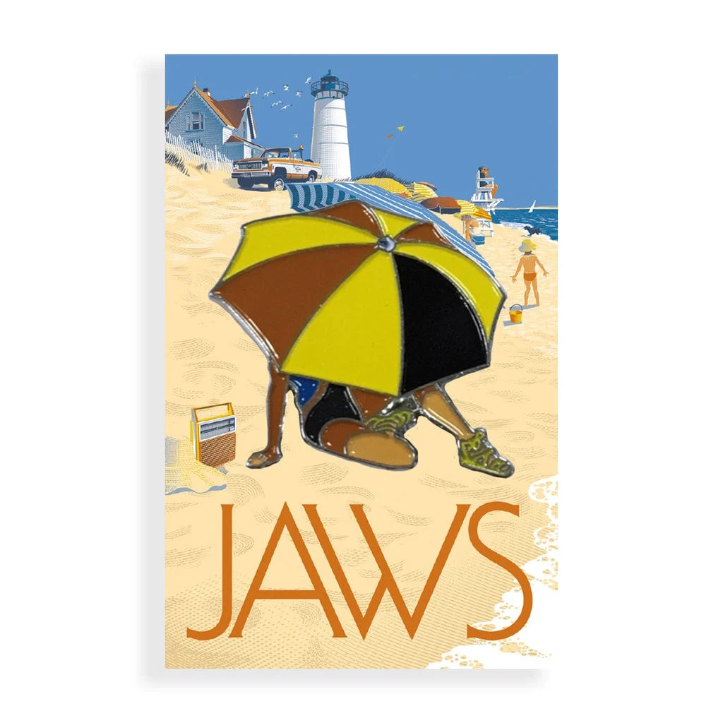 Jaws Enamel Pin - Laurent Durieux