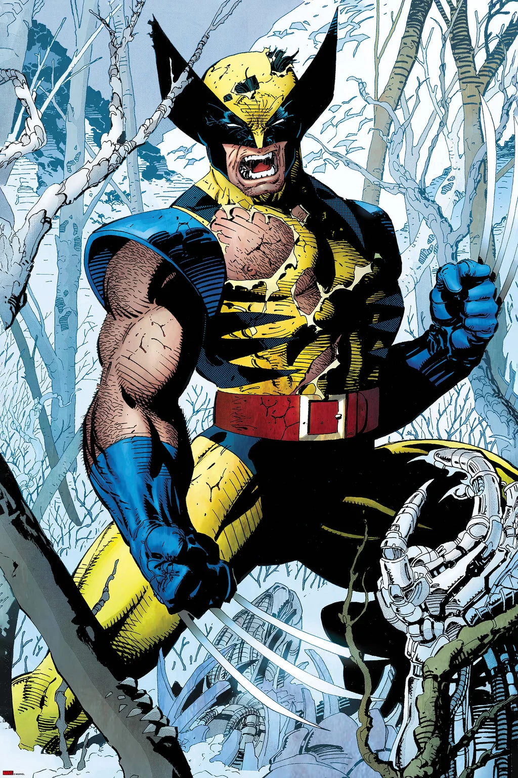 Wolverine #1 (Timed Edition) Poster - Jim Lee