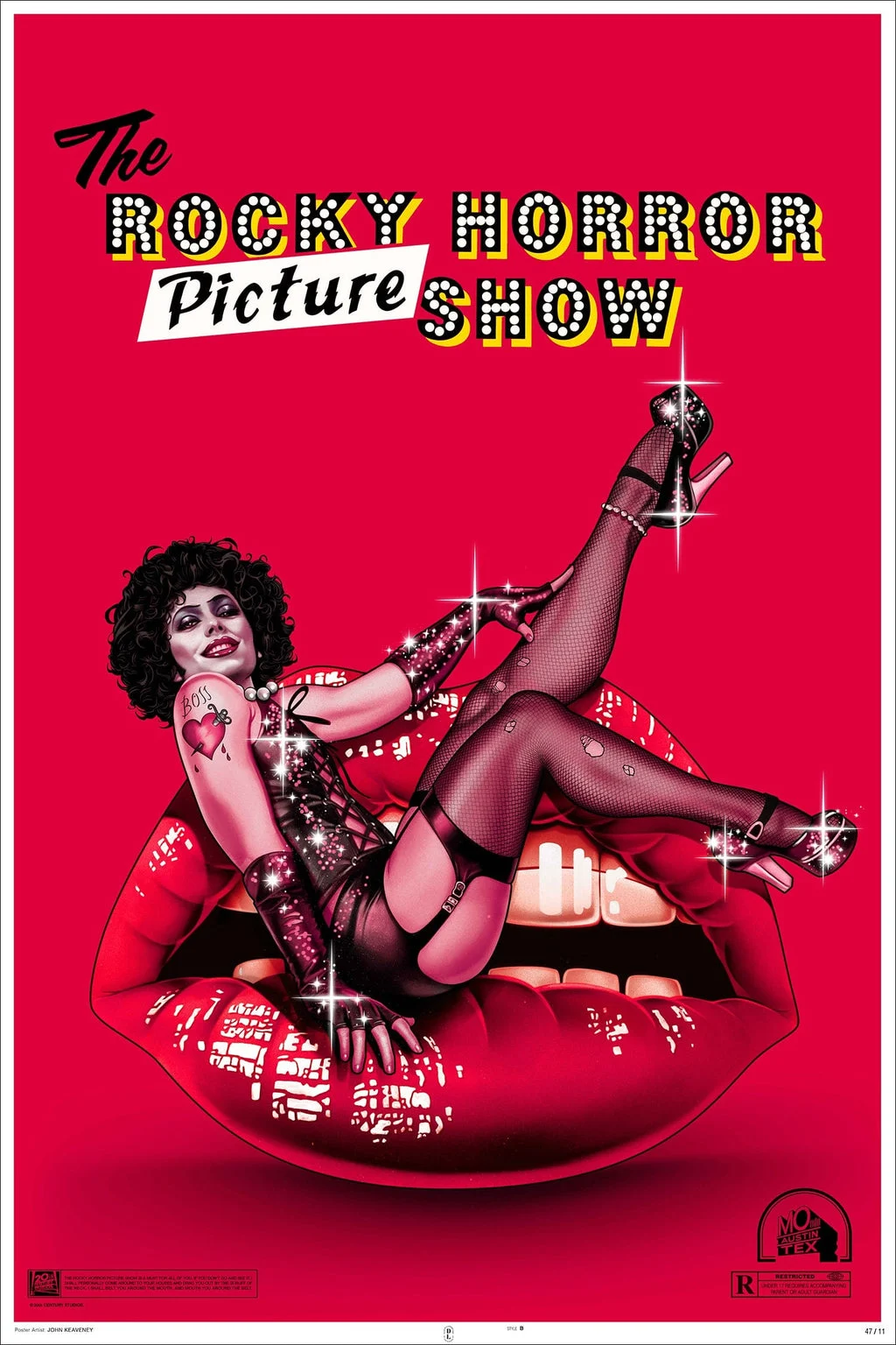 The Rocky Horror Picture Show Variant Poster - John Keaveney