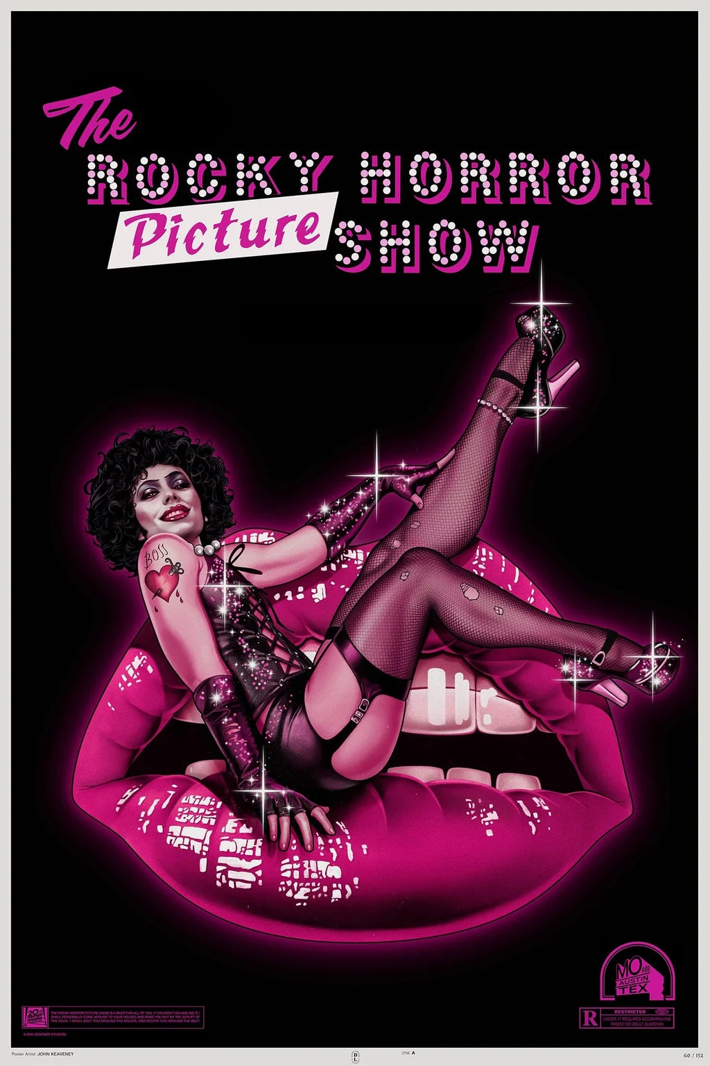 The Rocky Horror Picture Show Poster - John Keaveney