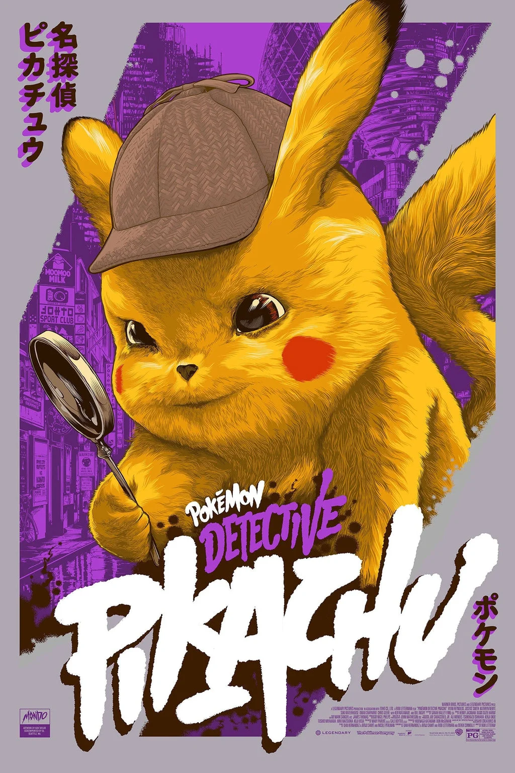 Detective Pikachu (Variant) - Ken Taylor