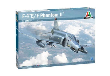 Italeri 1448 F4-E/F Phantom II Fighter 1/72 Scale Model Kit
