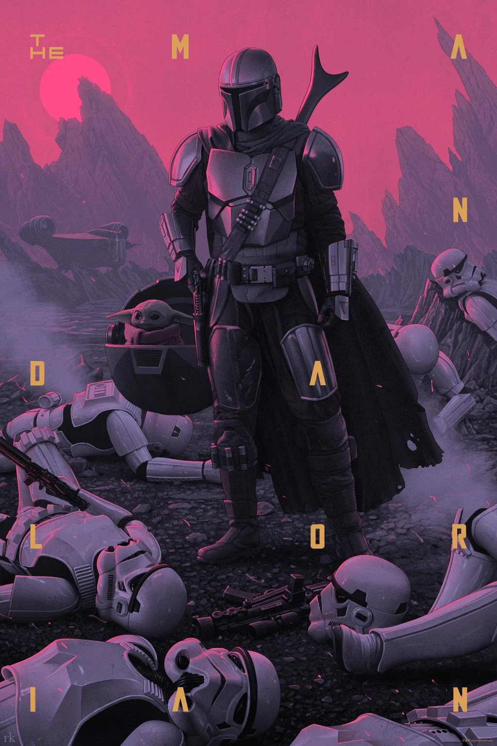 The Mandalorian: Season One Poster - Rory Kurtz