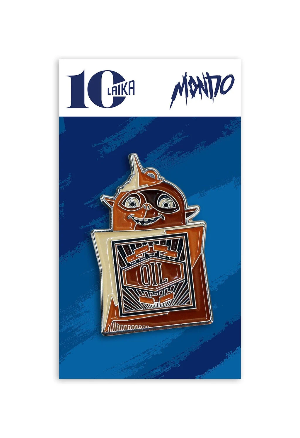 Oil Can Enamel Pin - Tom Whalen