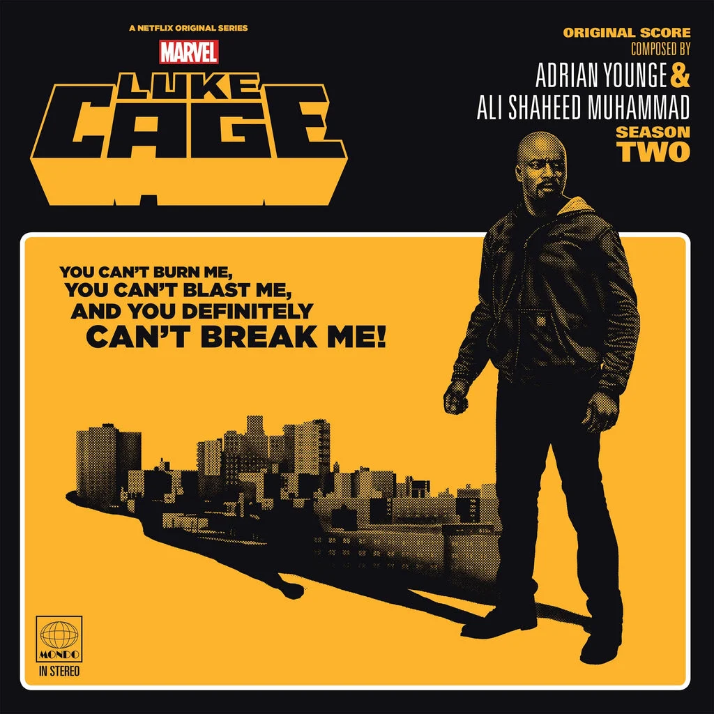 Marvel's Luke Cage – Season Two – Original Soundtrack 2XLP - Adrian Younge & Ali Shaheed Muhammad