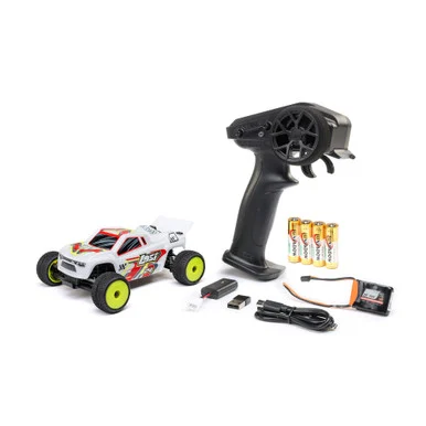 Losi LOS1392T1 1/28 Micro-T 2S 2WD RTR Stadium Truck Battery & Charger Included, White