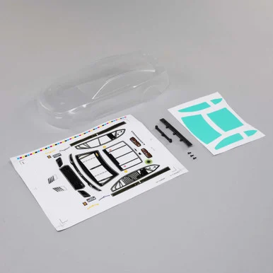 Losi LOS1938 Chevy Clear Body NASCAR GROM