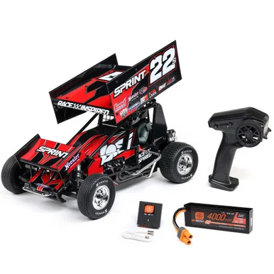 LOSI LOS-2359 1/10 22S Sprint 2WD Brushless RTR, Battery & Charger Included, Red