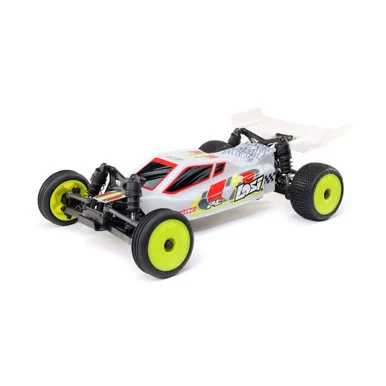 Losi LOS00007T1 Micro-B 2WD Buggy RTR, White 1/24