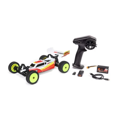 Losi LOS01024T1 1/16 Mini-B 2S 2WD RTR Brushless Buggy, Red