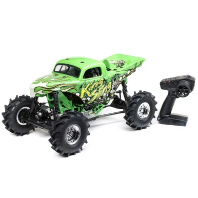 Losi LOS04024T1 1/8 LMT Mega Truck King Sling 4S 4X4 RTR Brushless Mega Truck, Green