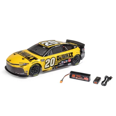 Losi LOS1122520 1/12 NASCAR RC Racecar Christopher Bell No. 20 DeWalt 2025 Toyota Camry 2S AWD RTR Brushed On-Road (Battery & Charger Included)