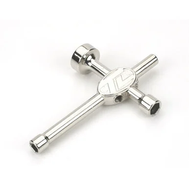 Losi LOSB4603 4-Way Steel Wrench (17mm, 10mm, 8mm, 1/4")