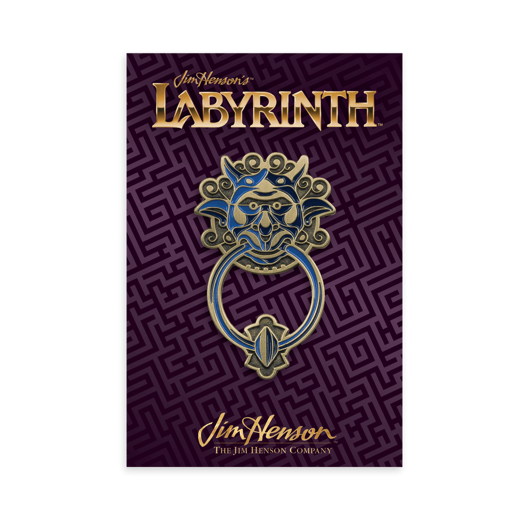 Labyrinth – Door Knocker (Right) Enamel Pin - DKNG Studios