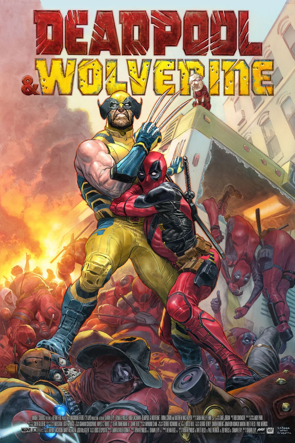 Deadpool & Wolverine Poster - Lewis LaRosa
