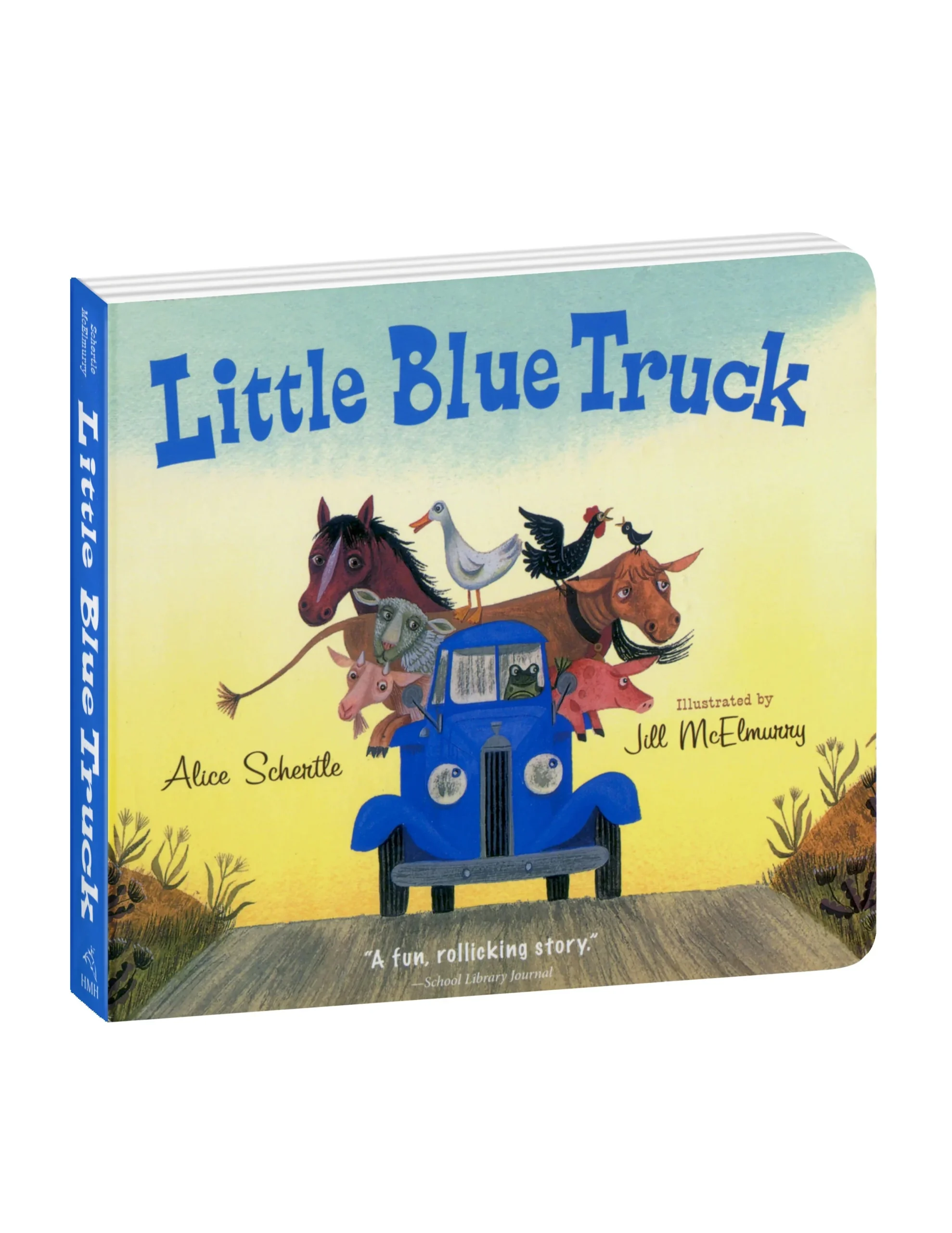 Little Blue Truck Board Book - Yottoy