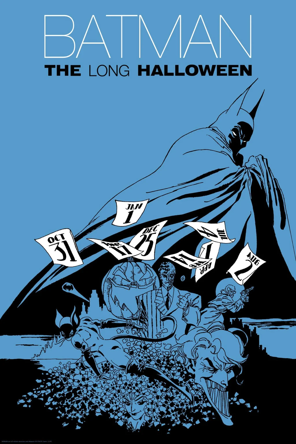 Batman: The Long Halloween Poster - Tim Sale