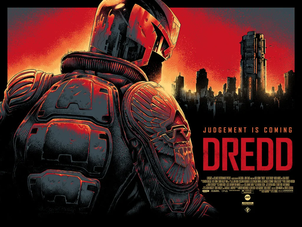 Dredd Poster - Luke Preece
