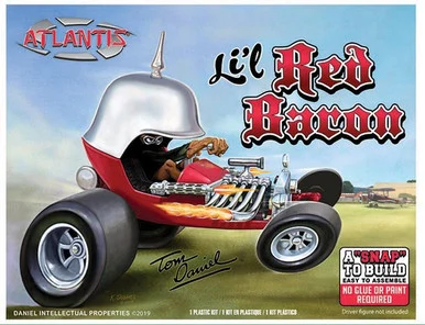 Atlantis Models AAN6650 Snap Lil Red Baron Tom Daniel 1/32 Scale Model Kit
