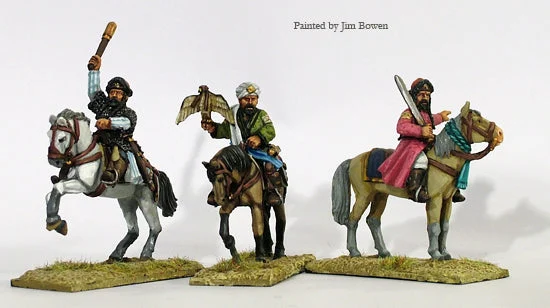 Crusades Muslim High Command, 28 mm Scale Model Metal Figures - Perry Miniatures