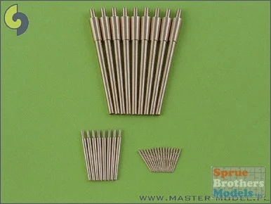MASSM350027 1:350 Master Model USS San Francisco CA38 1942 Armament 8" (9pcs) 5" (8pcs) 1.1" (16pcs) #SM350027
