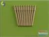 MASSM700009 1:700 Master Model IJN 36cm/45 (14in) Vickers and 41st Year Types barrels (8pcs) #SM700009