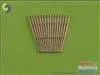 MASSM700012 1:700 Master Model British 5,25in (133mm) QF Mark I barrels (16pcs) #SM700012