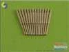 MASSM700015 1:700 Master Model British 4in/45 (10.2 cm) QF HA Marks XVI barrels (14pcs) #SM700015