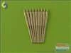 MASSM700024 1:700 Master Model German 28cm/54,5 (11in) SKC/34 (9pcs) #SM700024