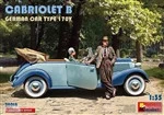 MIA38018 1:35 Miniart Cabriolet B German Car Type 170V