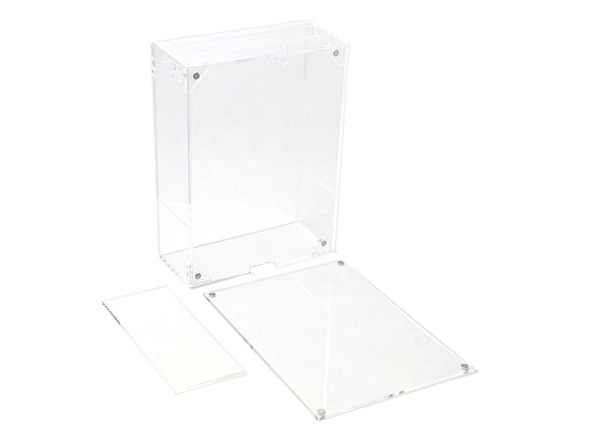 Showcase Premium Collector Single Display Case with Shelf "Mijo Exclusives" for 1/64 Scale Models - Unbranded