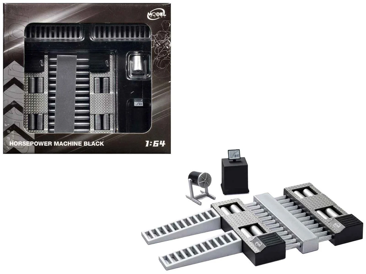 Horsepower Machine Black 1/64 Diecast Model by Model Model