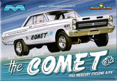 Moebius Models 1223 Arnie The Farmer Beswick's 1965 Mercury Comet Cyclone A/FX Drag Racing Car 1/25 Scale Model Kit