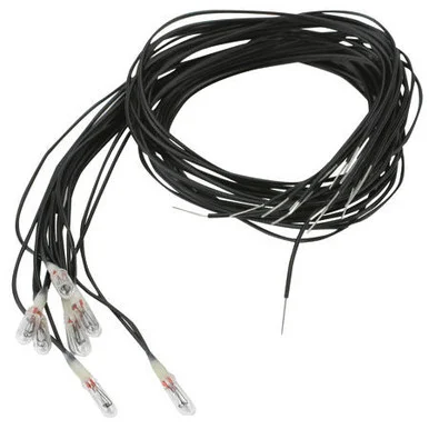 Miniatronics 18-012-10 Micro Mini Lamp, Clear, 2.4mm, 12v, 50mA, (10 Pieces)