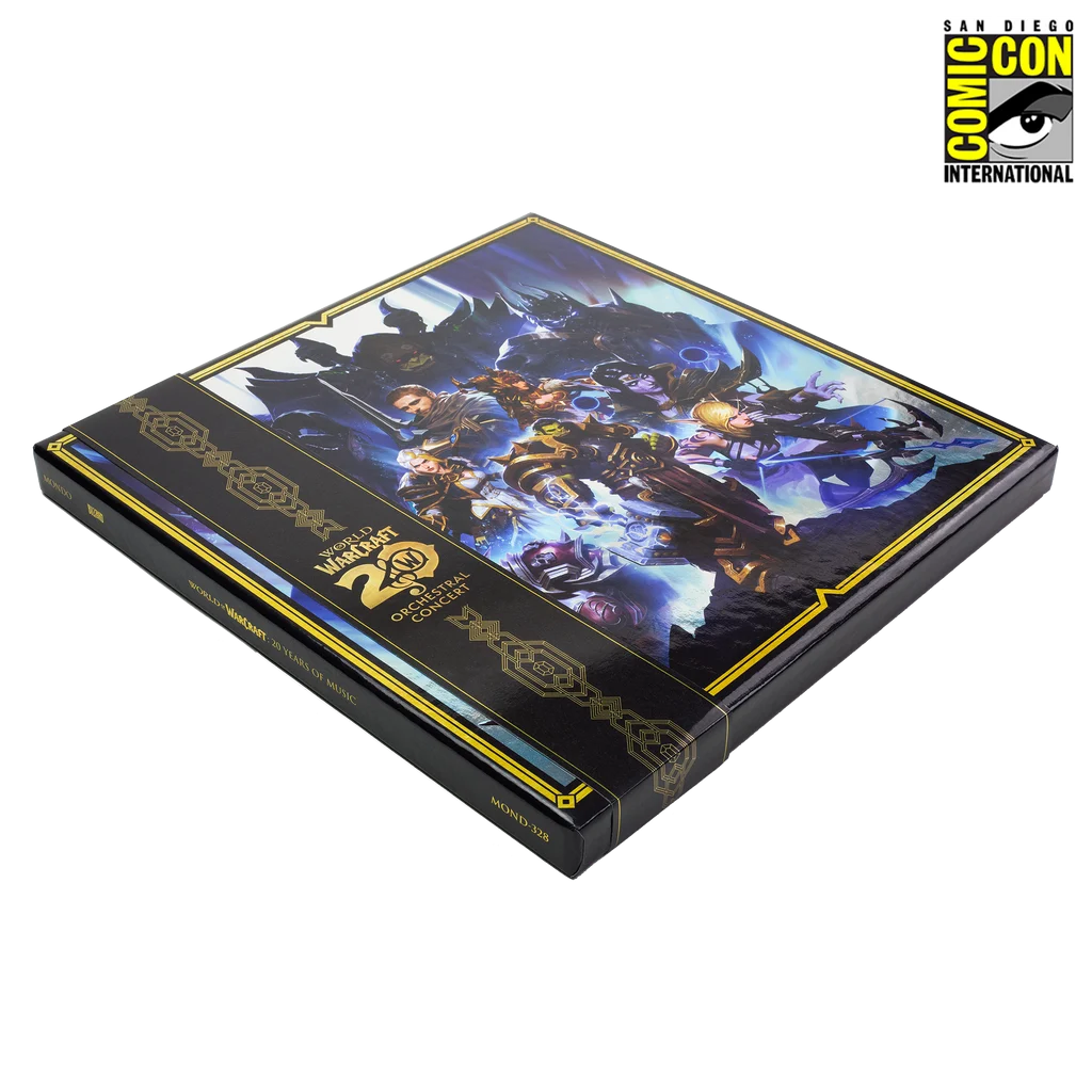 World of Warcraft: 20 Years of Music 4XLP (SDCC Exclusive Gold) - Various Artists