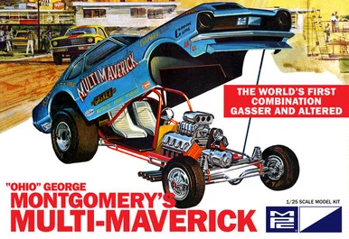 MPC 1005 Multi Maverick Funny Car 1/25 Scale Model Kit