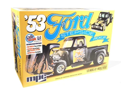 MPC 1007 1953 Ford Pickup Flip-Nose 1/25 Scale Model Kit