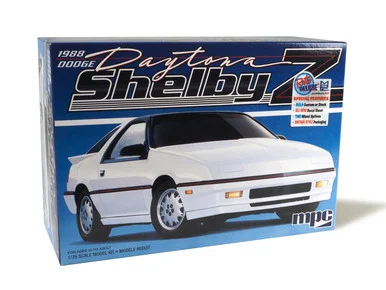MPC 1009 1988 Dodge Shelby Daytona 1/25 Scale Model Kit