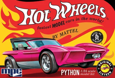 MPC MPC1034 Hot Wheels Python 1/25 Scale Model Kit