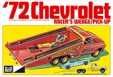 MPC 885 1972 Chevy Racer's Wedge Pick Up 1/25 Scale Model Kit