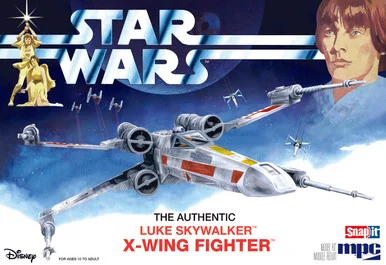 MPC 948 Star Wars: A New Hope X-Wing Fighter 1/63 Scale Snap Model Kit