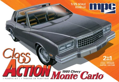 MPC 967 1980 Chevy Monte Carlo "Class Action" 1/25 Scale Model Kit