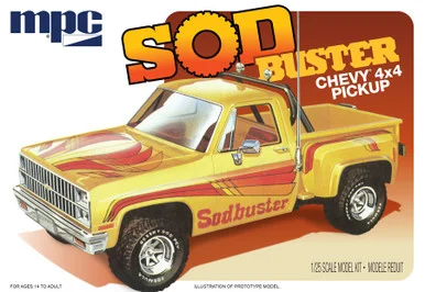 1/25 Chevy 4x4 Pickup SOD Buster - 972