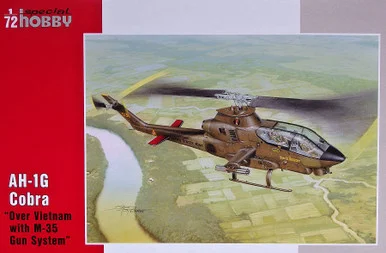 Special Hobby 72427 AH-1G Cobra Over Vietnam w/M35 Helicopter 1/72 Scale Model Kit
