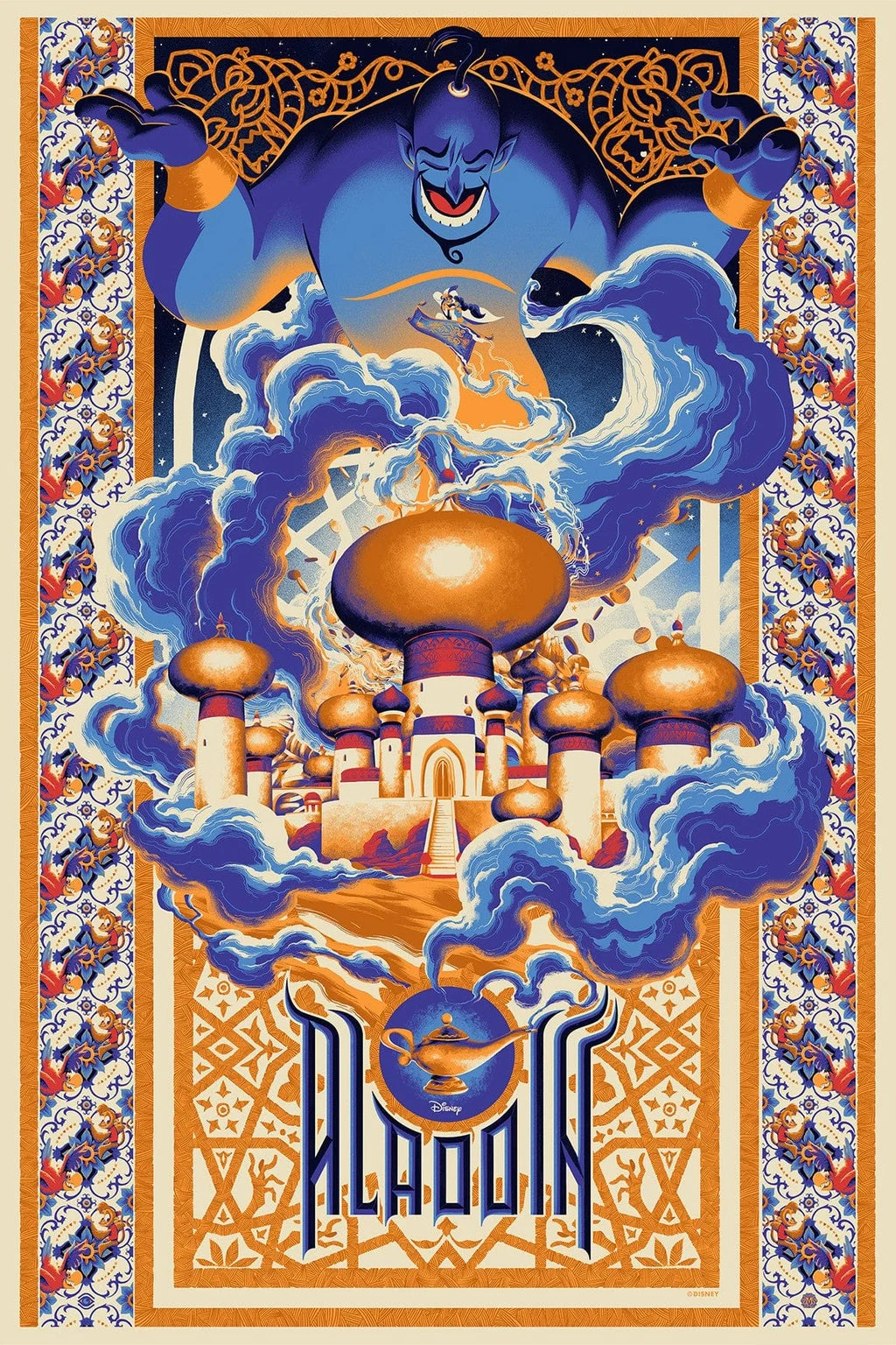 Mondo X Cyclops Print Works Print #05: Aladdin - Matt Taylor