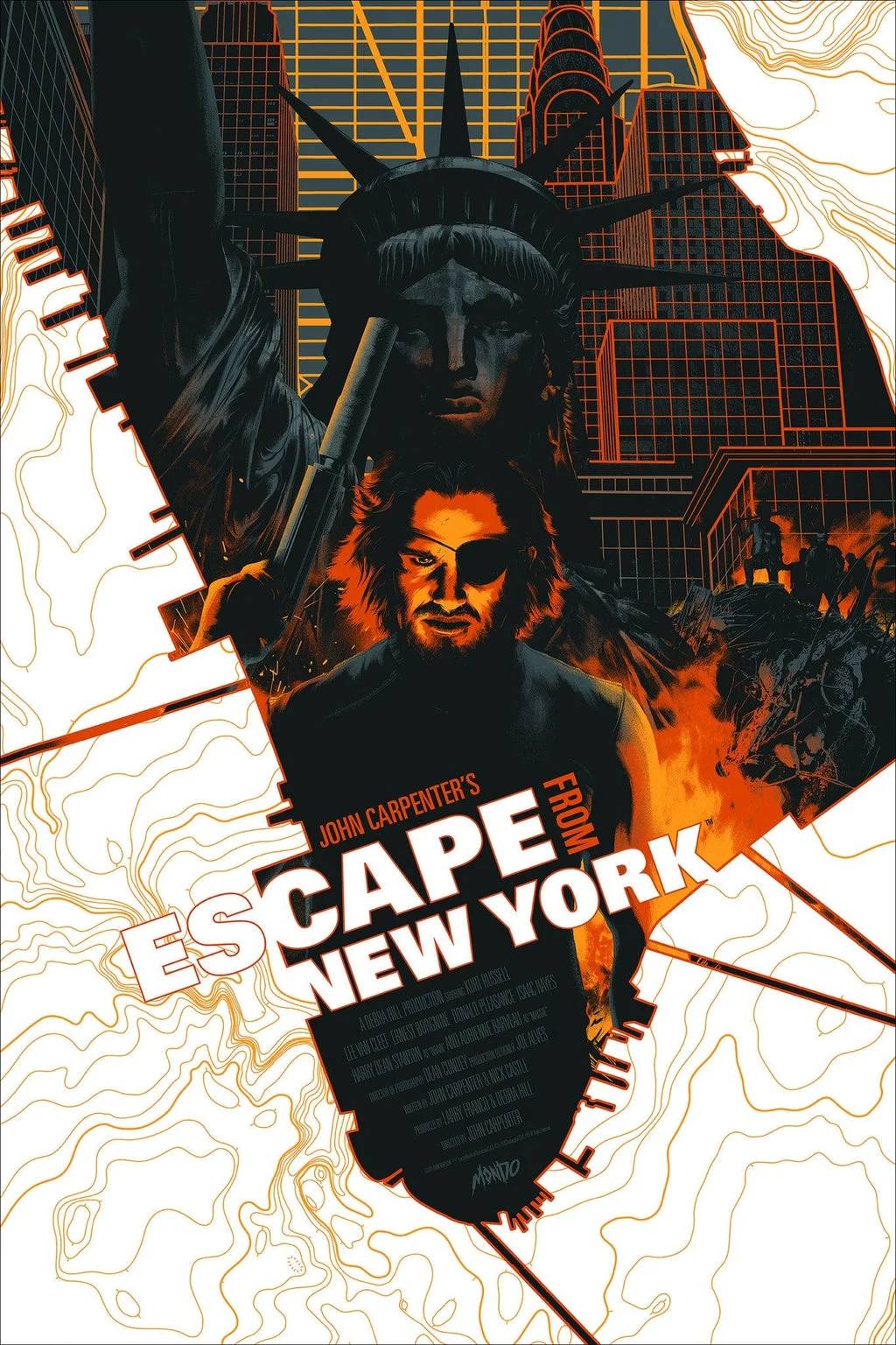Escape from New York (Variant) - Matt Taylor