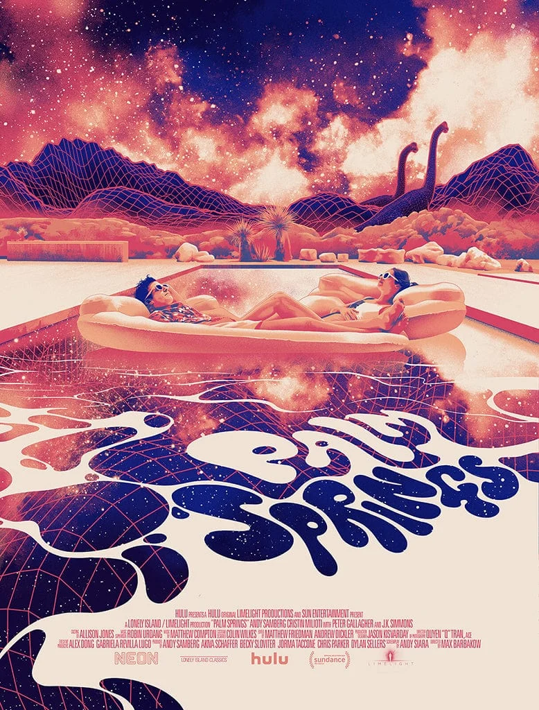 Palm Springs Screenprinted Poster - Matt Taylor