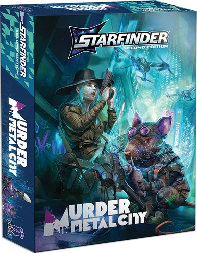 Starfinder RPG: Murder in Metal City Deluxe Adventure - Paizo - PZO